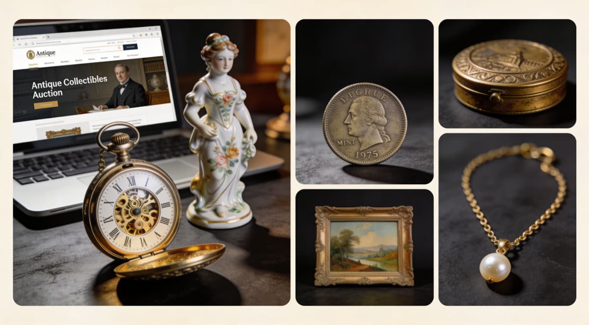 Best Online Auction Sites for Selling Antiques, Jewelry & Collectibles (2026 Comparison)